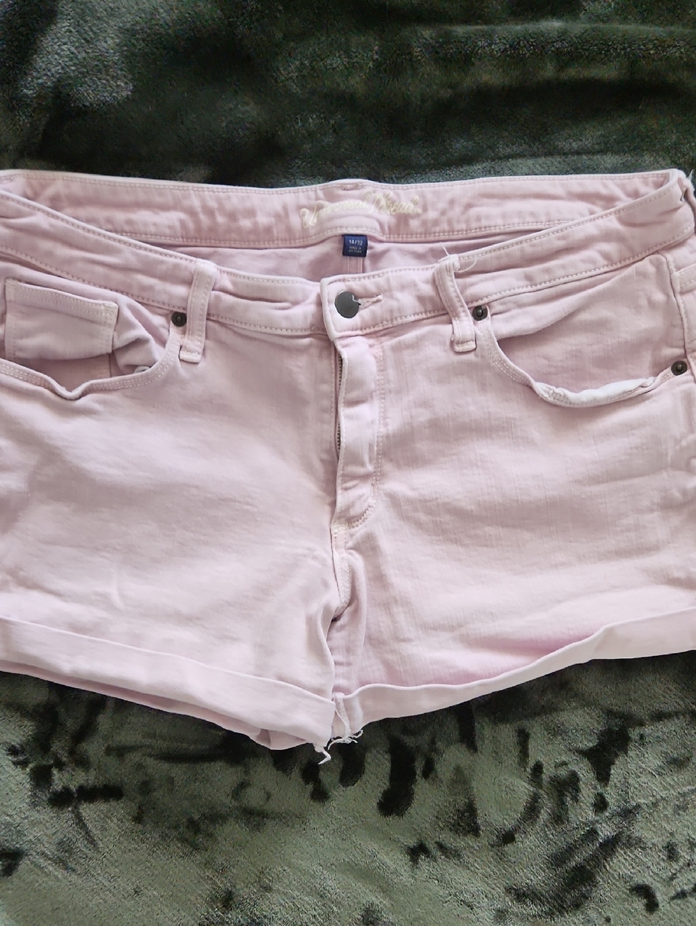 Universal Thread Light Pink Denim Cutoff Shorts